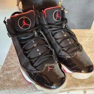 Jordan 6 rings varsity red 2008 men's #12